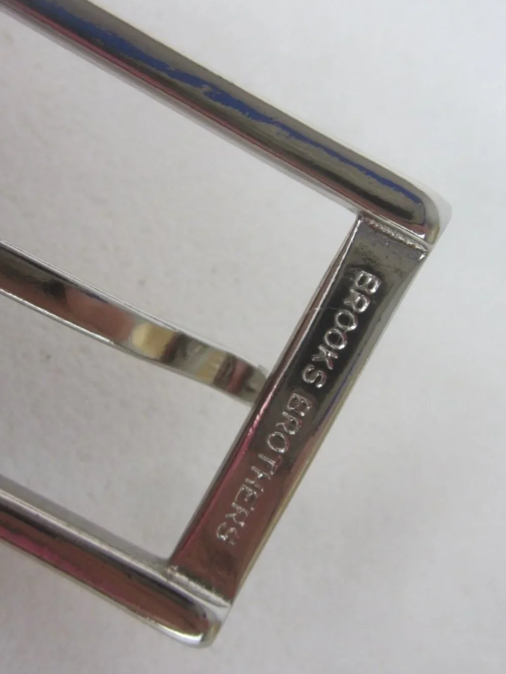 Brooks Brothers Men 30 Brown Leather Dress Belt 71026 Brass Buckle 28 - 30 USA